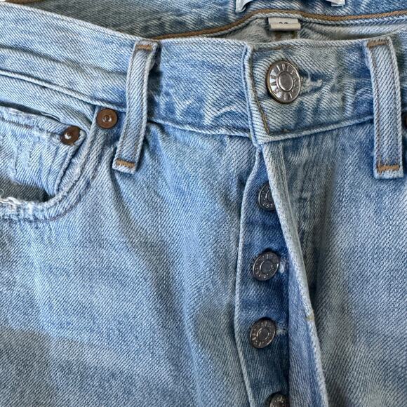 AGOLDE Jamie High Rise Classic Jean Shakedown Wash Distressed - Picture 4 of 10